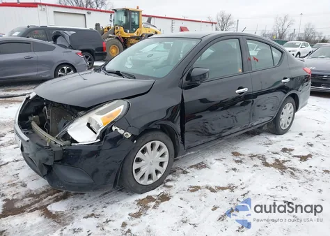 2018 Nissan Versa 1.6 Sv из США, поврежденный, VIN 3N1CN7AP3JL814945
